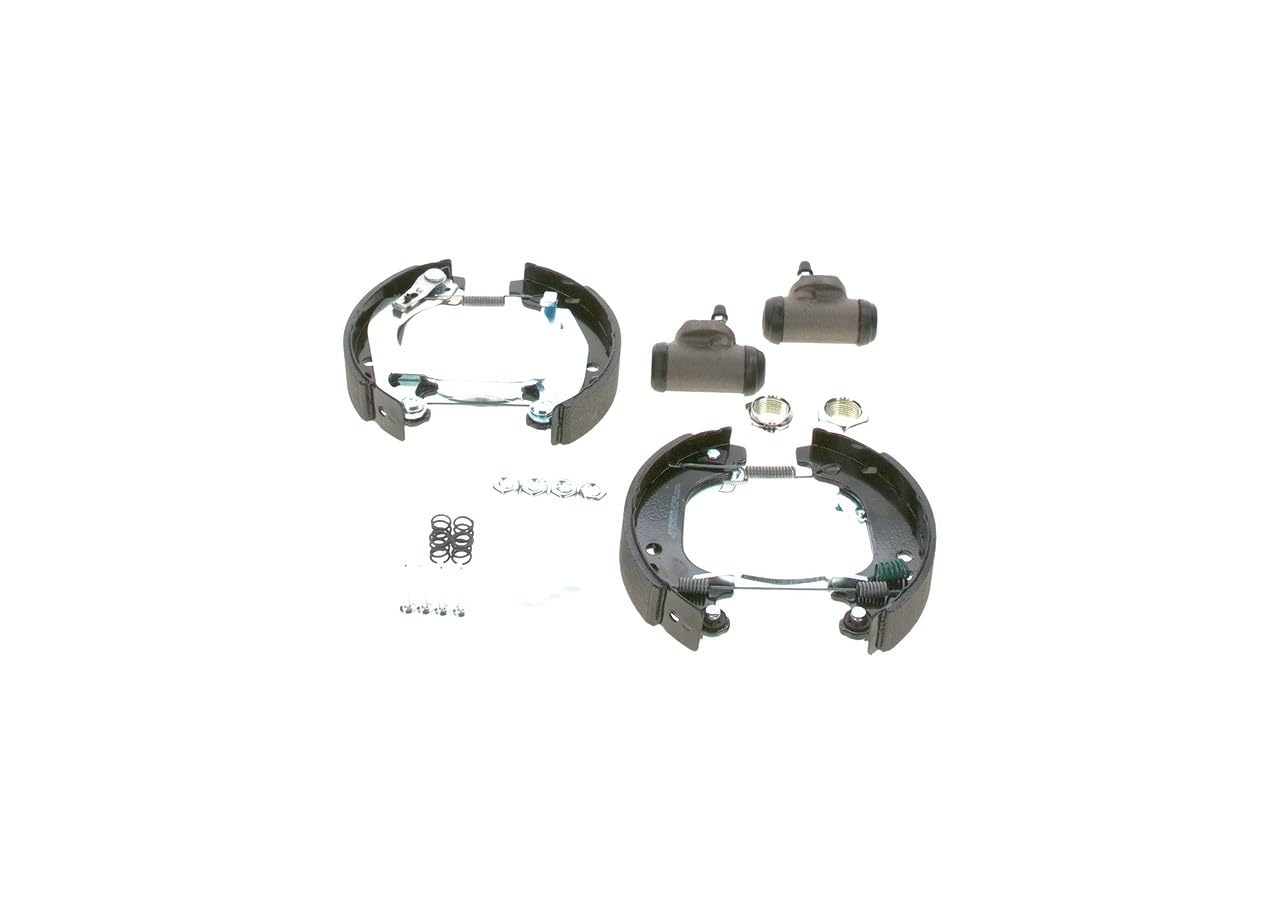 Bosch KS063 Kit Super Pro Kit de freno trasero de tambor 1 juego completo premontado