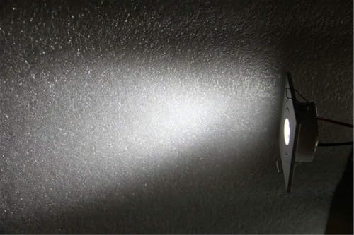 Image of Pack of 10 Cold White 3W Mini LED Down Lights Small Recessed Round LED spotlihgts Under Cabinet Lights 6000K
