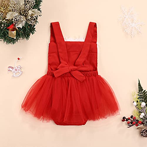 Siyova Vestito Pagliaccetto Natalizio per Neonata