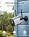 ZUMIMALL Security Cameras Wireless Outdoor-2K Home Security Camera Battery Powered, Outdoor Security Cameras with 3MP Color Night Vision/Spotlight/IP66 Waterproof/PIR Detection/2-Way Talk/Cloud