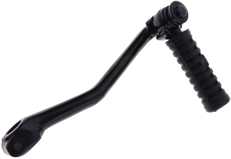 Motorcycle Start Lever Motorcycle Accessories Black Heavy Duty Start Shaft Starter Lever for PW50 PW 50 1981-2017