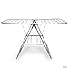CRESNEL Stainless Steel Clothes Drying Rack – Adjustable Gullwing and Foldable for Easy Storage – Rust-Proof for Indoor and Outdoor Use