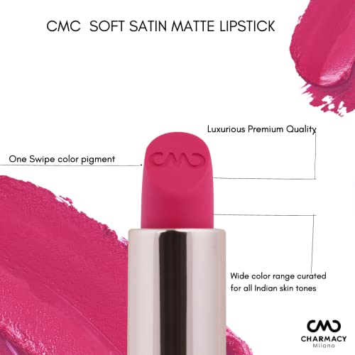 Charmacy Milano Soft Satin Matte Lipstick - 3.8 g - Image 4