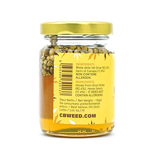 CBWEED - Canamiele - Miele con semi di canapa