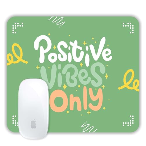 Image of TURTLEWINGS | Mousepad | Inspirational Quote Mousepad - 22x18 cm, 3mm Thick | Abstract Design Non-Slip Rubber Base | Office, Study & Gaming Use | Premium Smooth Surface 2 (Design 09)