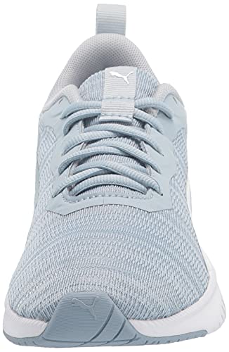 PUMA PUMA Women's Flyer Flex Running Shoe, Blue Fog-Metallic Silver, 7.5