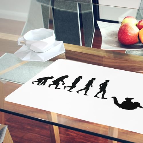 Sets de table souples en liège pour éviter les taches et rayer votre table blanche