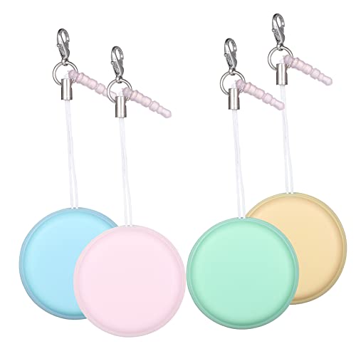 Housoutil 12pcs Macaron Phone Screen Cleaners Cute Decorative Lanyards Mobile Screen for Cleaning of Fingerprints Dust for Smartphones Accessories