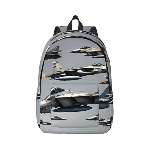 Sac à dos de randonnée avions de chasse idéal pour le camping et les sorties nature