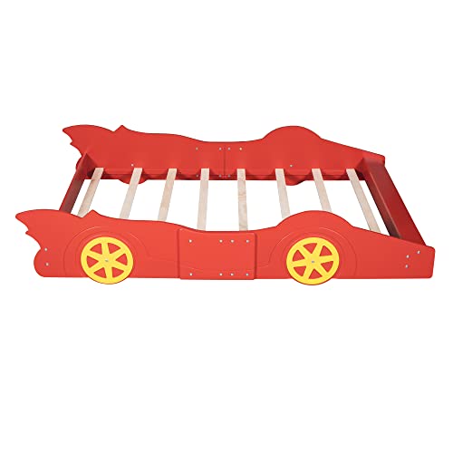 Red Car Bed For Toddler, Car Beds For Boys, Race Car Bed For Boys, Race Car Toddler Bed, Toddler Bed Frame For Boys, Racecar Bed For Kids, Kids Platform Bed, Car Toddler Bed, Floor Bed Frame For Kids #TOP7