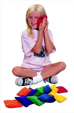 5 in. Fleece Beanbags- Set of 12