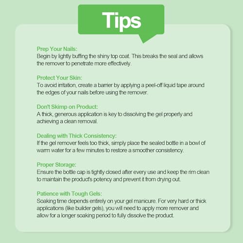 Removedor Esmalte Semipermanente,2x Quitaesmalte De Gel 15ml,Elimina Esmalte Semipermanente En 3-5 Minutos,Sin Remojo,RáPido Y FáCil,Seguro Y Efectivo,Para UñAs De Gel - imagen 7