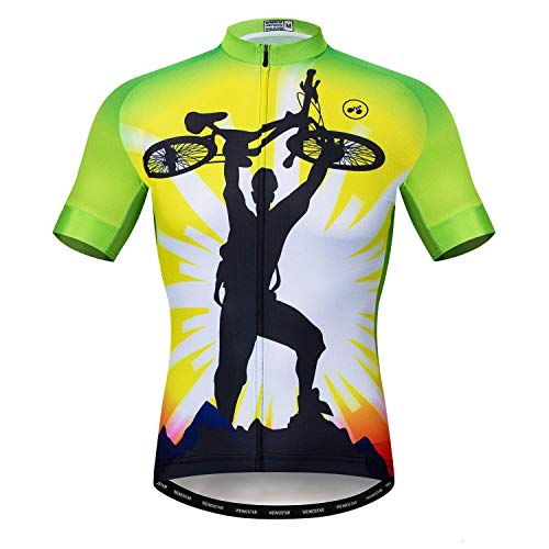 Maillot de cyclisme ample pour homme qui ne serre pas le ventre taille M