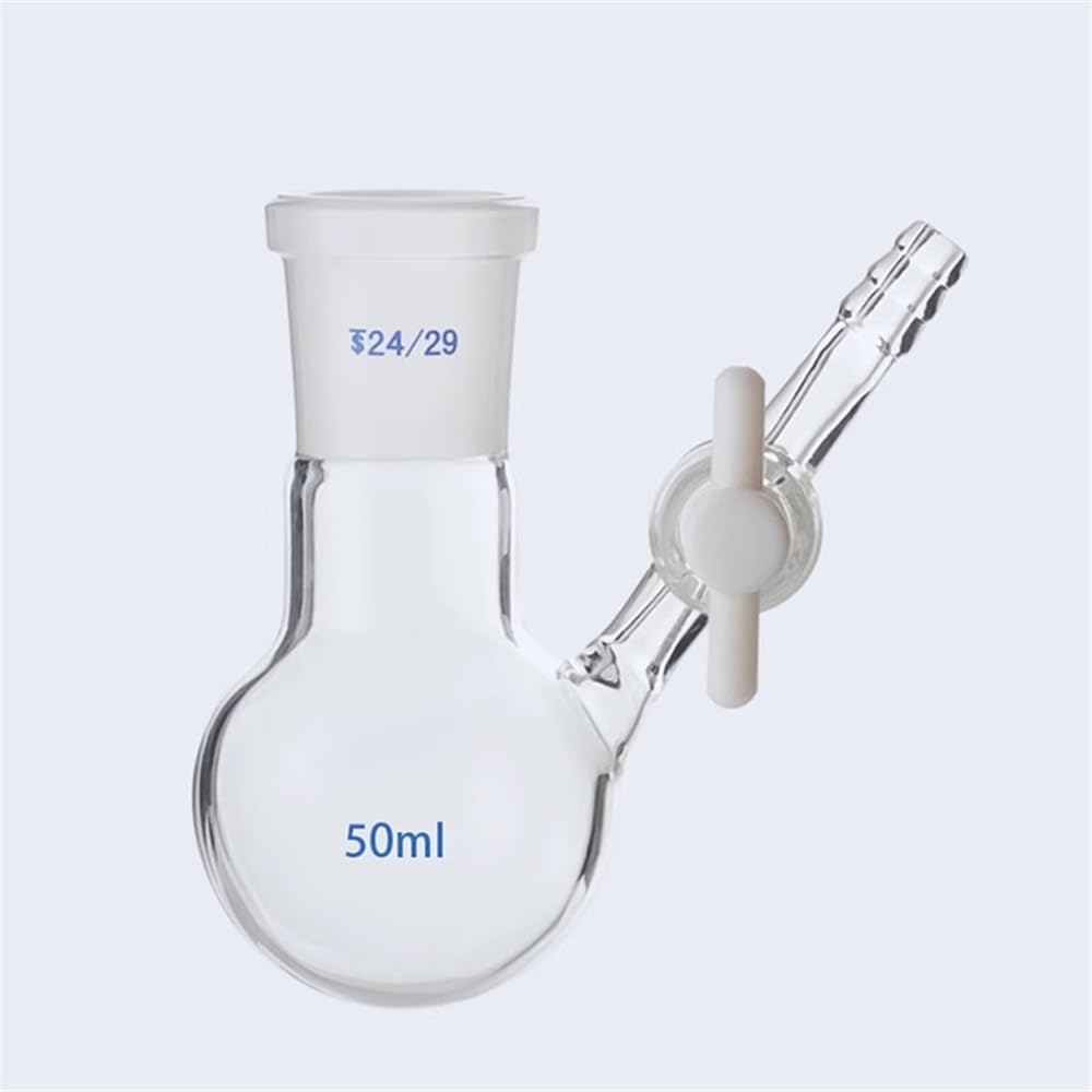 Cristalería de Laboratorio Frasco de reacción de PTFE con boca esmerilada (10/25/50/100/250 ml)(P)