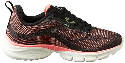 Tênis Celeste, Olympikus, Preto/Coral, Feminino, 38