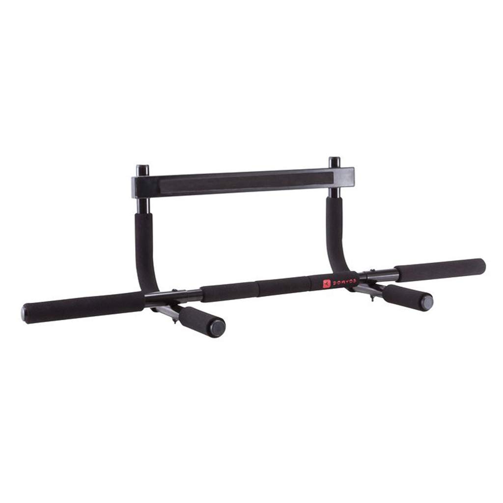 Indoor Household bar Horizontal Door Equipment Pull-ups Frame Door Wall Fitness Color Black