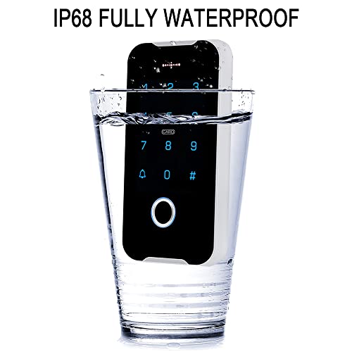 JASAG-IP68-Fully-Waterproof-Fingerprint-RFID-Keypad-Access-Control-System-1356MHz-Wiegand-26-Metal-Shell-Access-Controller-NFC-Smart-Phone-Unlock-for-Home-Safe-Outdoor-Supported