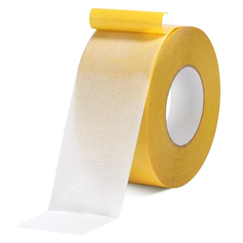 Image of Heavy-Duty Double Sided Tape, 2inch x 33FT Clear Tape with Residue-Free