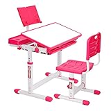 kinderschreibtisch designermöbel Ergonomisches Design: Drehen Sie die Knöpfe auf beiden Seiten des Tisches. Der Schreibtisch kann von 0 bis 60° geneigt werden, um Schreiben, Lesen und Zeichnen zu ermöglichen. Abgerundete Ecken und Einklemmschutz bieten besseren Schutz für Kinder. Das ergonomische Design kann die Körperhaltung von Kindern verbessern und ihr Sehvermögen schützen.