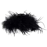 Feder Hair Sponge | Große Haarspangen Haarspangen | Künstliche Straußensprings | Haarnadel |...