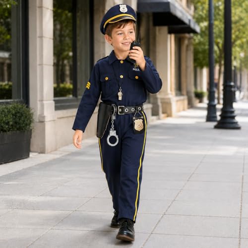 Disfraz de Policía para Niños con Accesorios miniatura 5