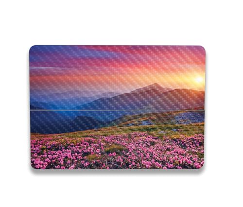 Image of MightySkins Carbon Fiber Skin Compatible with Microsoft Surface Laptop Studio 2 (2023) Full Wrap Kit - Field of Color | Protective Durable Textured Carbon Fiber Finish | Made in The USA