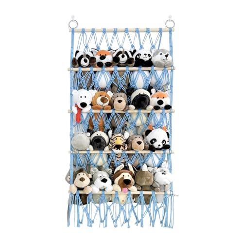Organisateur suspendu bohème à 4 couches pour optimiser le rangement en peluche - 6