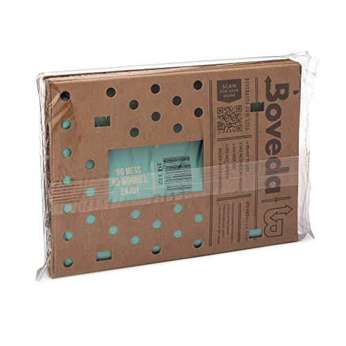 Boveda 49% Two-Way Humidity Control Pack for a Wood Instrument in a Display Case or Utility Case – Size 320 – Single – Moisture Absorber – Humidifier Pack – Individually Wrapped Hydration Packet