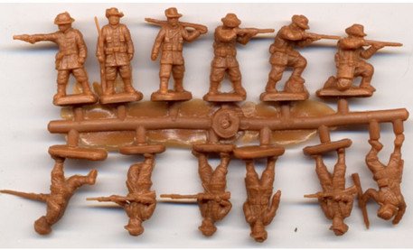 Set de Figuras de Plástico Red Box Brigada Alemana Asia 1900 miniatura 3