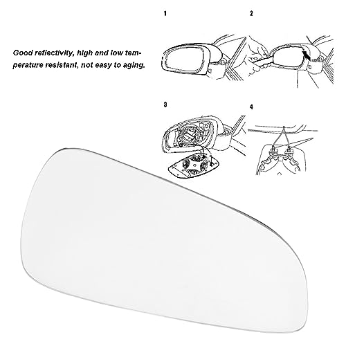 Verre de lentille de rétroviseur avec excellente réflectivité
