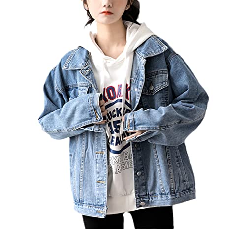 Veste en jean coréen pour vos sorties urbaines et looks d'hiver décontractés