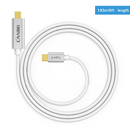 Lanbo Usb-C To Mini Displayport Adapter, Thunderbolt 3 To Mini Displayport Cable 6Ft Support 4K 60Hz For Macbook Pro2016/2017, Samsung Galaxy S8 And More(No Thunderbolt 2) ?? #TOP6