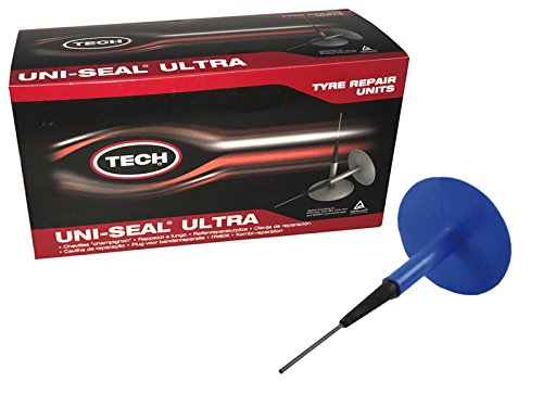 Tech 6mm Uni-Seal Ultra 6 Reifenreparaturpilz 24 Stück Pilze