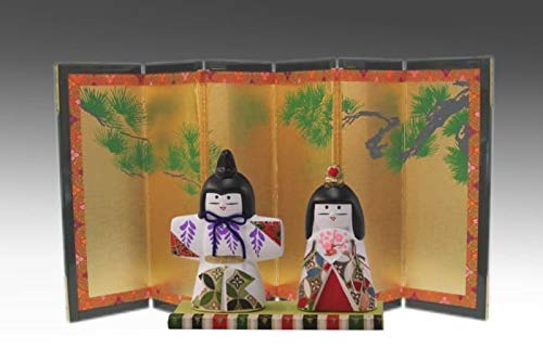 【美品】雛人形　金屏風（きんびょうぶ）ディスプレイに☆ 屏風(金屏風) 雛人形・お雛様用・ディスプレイ・結納用 金屏