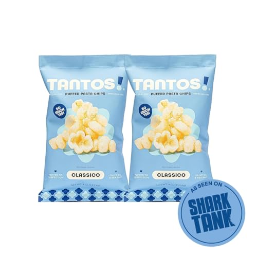 Tantos Puffed Pasta Chips Classico 4 oz, Pack of 2 - image 8