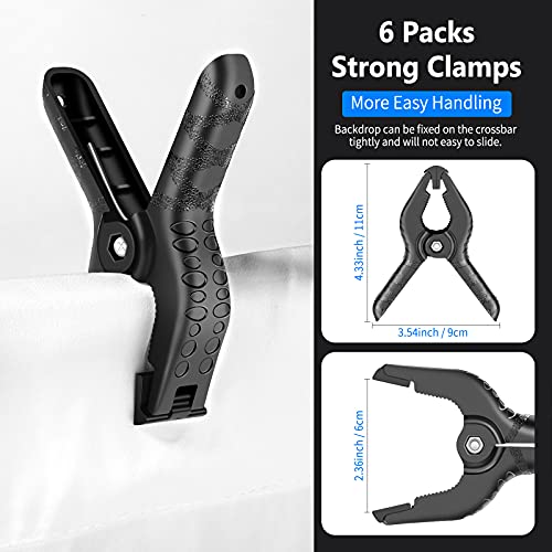 Neewer Photography Lighting Kit With Backdrops, 8.5Ftx10Ft Backdrop Stand, 800W Equivalent 5500K Umbrella Softbox Continuous Lighting, Photo Studio Equipment For Portrait Product Photo Shoot #TOP6