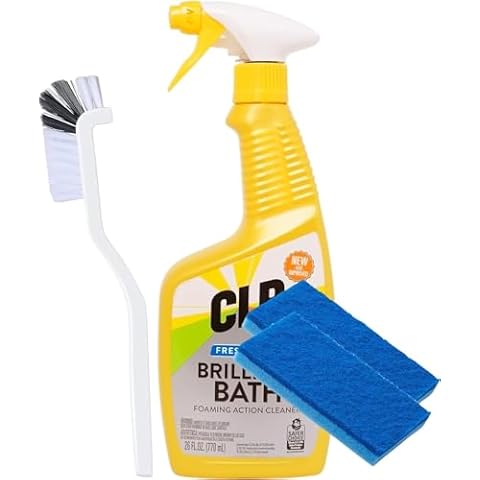 Cozy Luxe Home CLR' Brilliant Bath Bathroom Cleaner Kit - 26oz. Cover