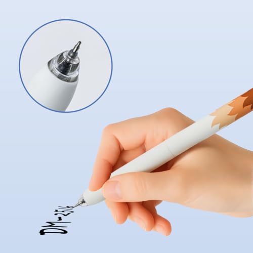 Set de 12 bolígrafos retráctiles de gel punta 0.5mm miniatura 4
