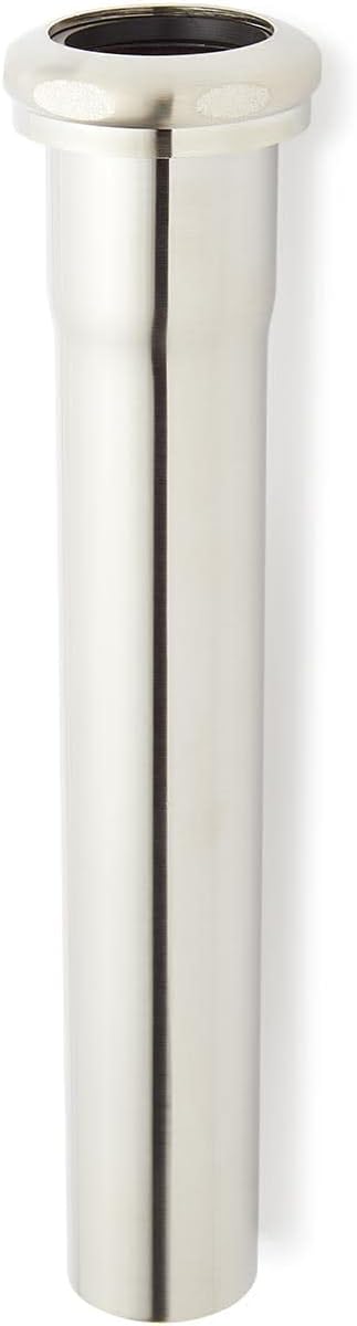 Signature Hardware 941836 1-1/4" X 8" Slip Extension with Nut and Washer - Brushed Nickel