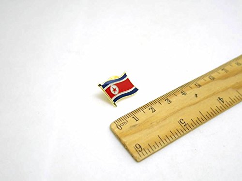 Amazon | 【F Node】ピンバッジ 国旗 ピンズ (北朝鮮) | バッジ | おもちゃ