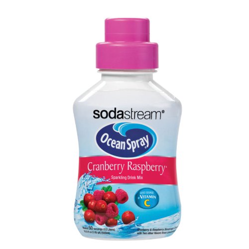 SodaStream Ocean Spray Cranberry Raspberry Syrup, 500ml Amazon price