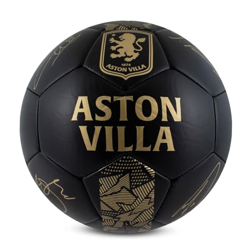 Image of Hy-Pro Aston Villa F.C. Size 1 Phantom Football – Official Mini Training Ball with Club Crest – Durable PVC Design, for Villa Fans & Collectors