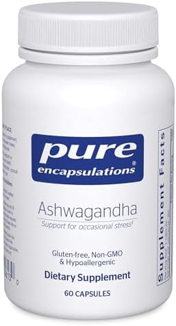 Pure Encapsulations Ashwagandha - 500 mg Ashwagandha Extract - Me...