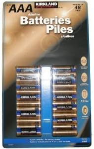 Amazon Kirkland Alkaline Batteries a Size 1 5v 48 Pack Kirkland アルカリ乾電池 単４形 1 5v 48本 Sjnrv 乾電池