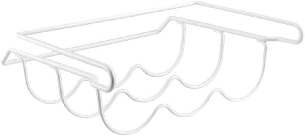 Elegant Refrigerator Storage Rack Wine Bottle Display Beer Can Organizer Versatile Beverage Holder