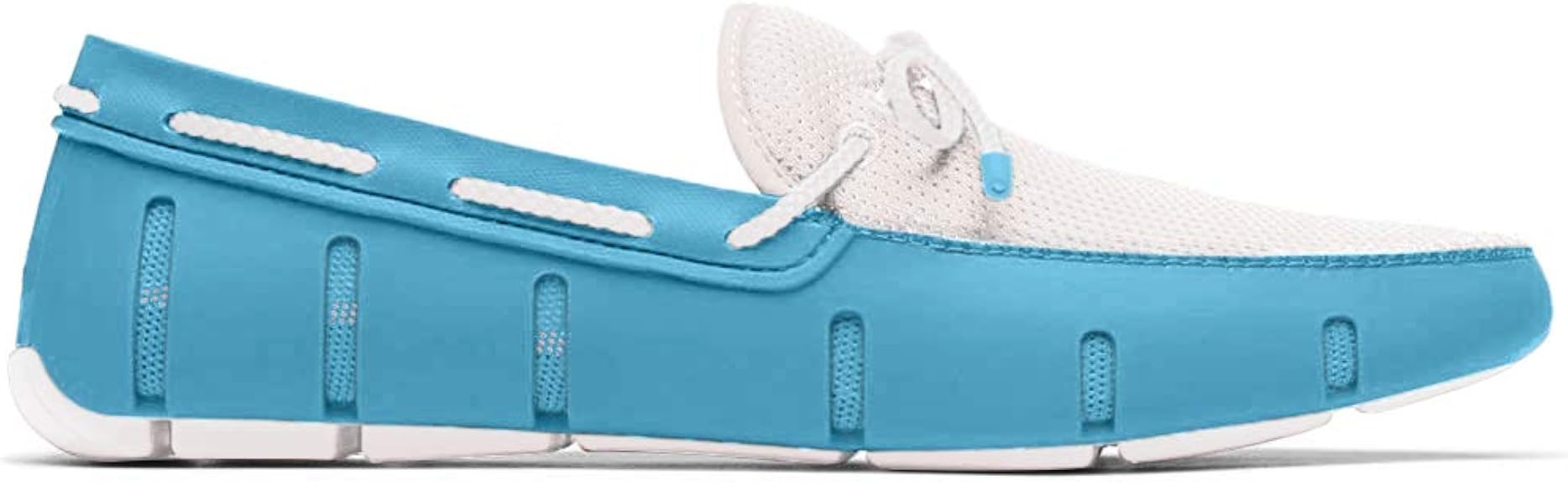 SWIMS Braided Lace Loafer Norse Blue 