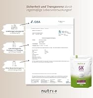 Nutri + Eiweißpulver Schokolade Erdnuss 1 kg - Proteinpulver ohne Milch, Laktose, Zucker & Whey - Chocolate Peanut Protein - Eiweiß Pulver Schoko – Ansicht 7