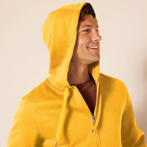 Amazon Essentials Men's Full-Zip Fleece Hoodie (Available in Big & Tall)