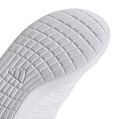 adidas Unisex-Kids Lightorama Court, White/Night Indigo/Screaming Green, 11 by adidas - Used condition - Image 8