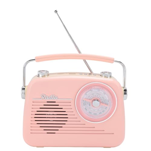 Multi Band AM FM SW Radio, 1200mAh Battery Operated Radio with Bluetooth Speaker, Portable Shortwave Radio Support USB & Card Playback, Best Reception for Home Kitchen
